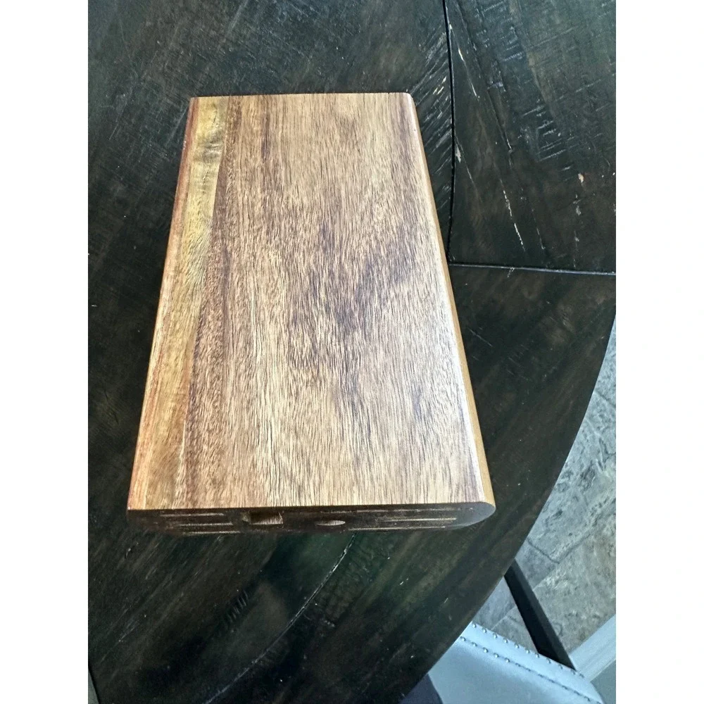 Sabatier Acacia Wood Knife Block Universal Kitchen‎ Cutlery Storage Organizer